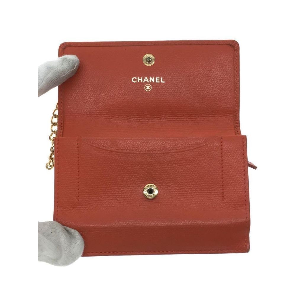 Chanel :CASE OR Coin Wallet กระเป๋าสตางค์หนังผู้หญิงส่งตรงจากญี่ปุ่นมือสอง
