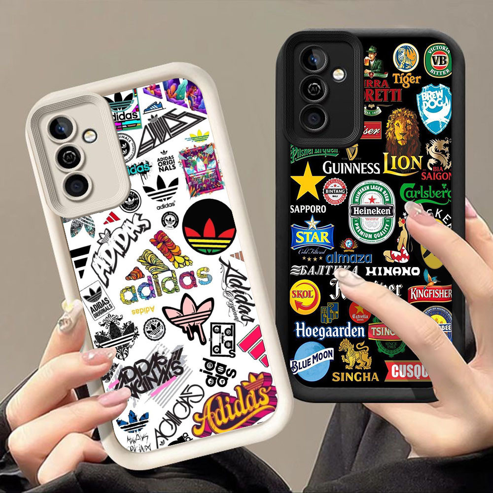 SAMSUNG สําหรับSamsung A23 A32 A13 A52S A53 A73 S24 FE A52 A33 5G A17 Q-19 แฟชั่น