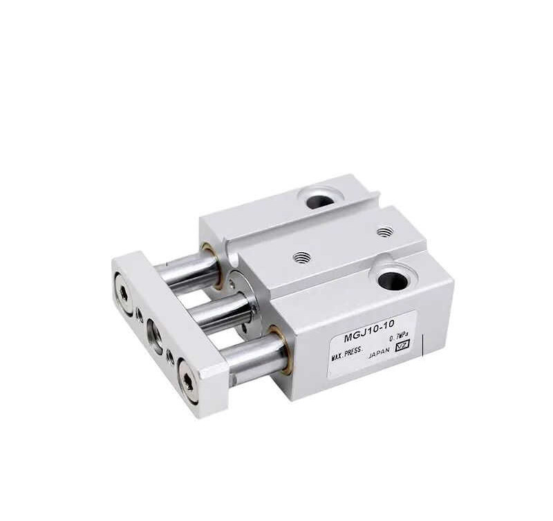 Mgj6 ไมโครไกด์ก้านนิวเมติกกระบอก / Mgj10-5-10-15-20Mgj10-20 SMC ประ