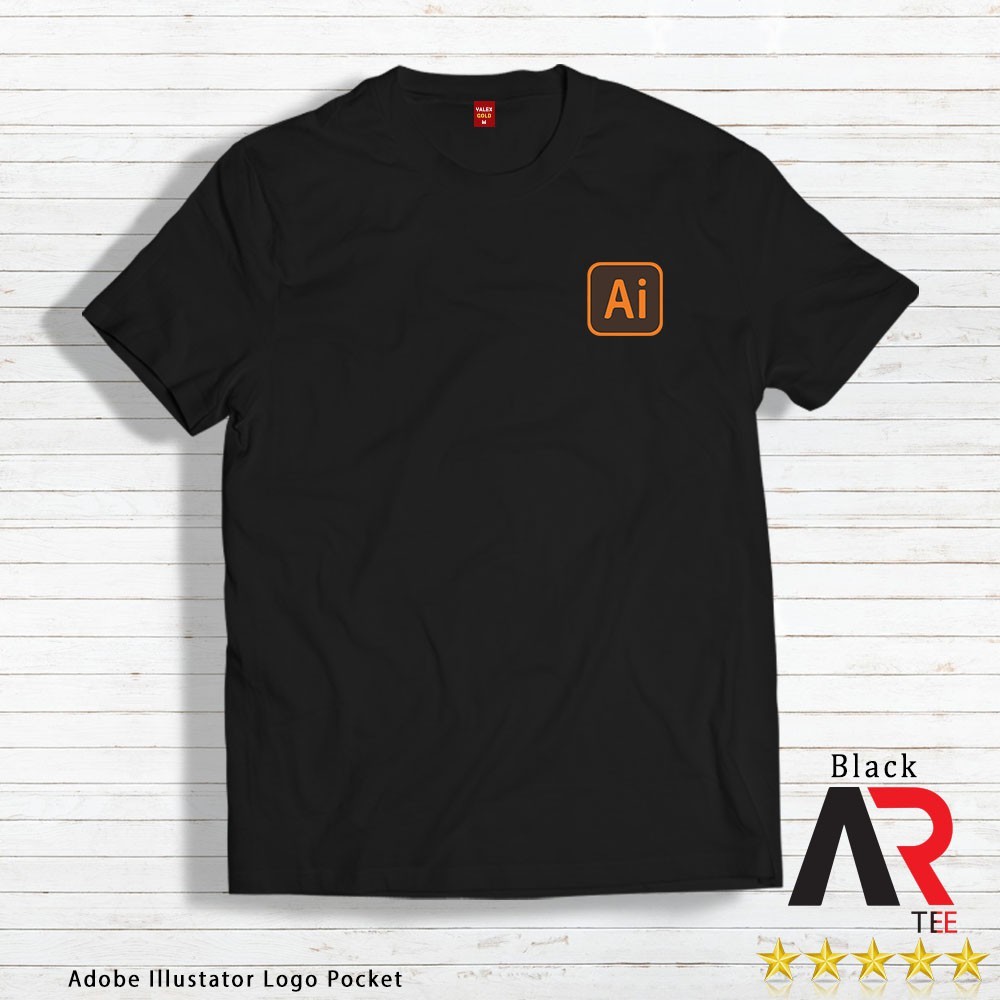 ในสต็อก ARtee Graphic Designer Adobe Illustrator โลโก้กระเป๋าเสื้อที่กําหนดเอง IT เสื้อสําหรับผู้หญิ