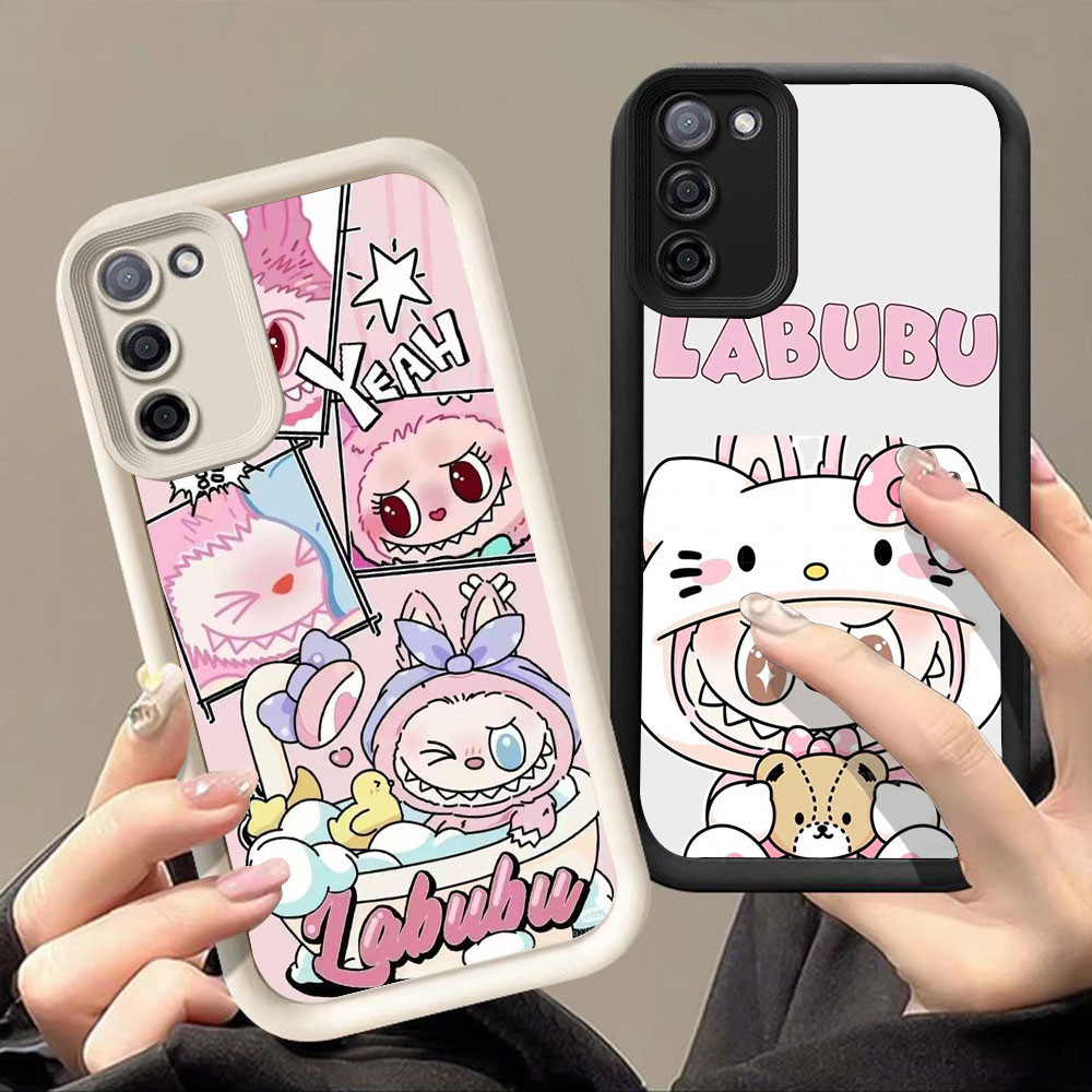 เคสสําหรับ Samsung A10 A72 M07 F07 J2 M30S J4 J7 J6 A7 M21 Prime Plus Pro 5G Q-83 LABUBU Design