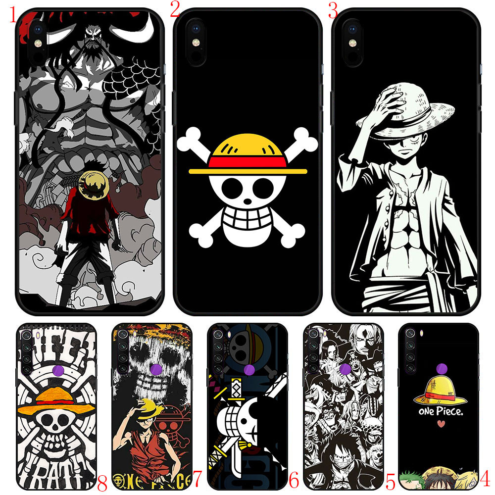 Xiao Mi 10T 12 x A2 6X CC9E Poco F3 F2 Pro Poco M2 M3 X2 X3 NFC 11T Pro Y11 อะนิเมะการ์ตูนLuffyนุ่มส