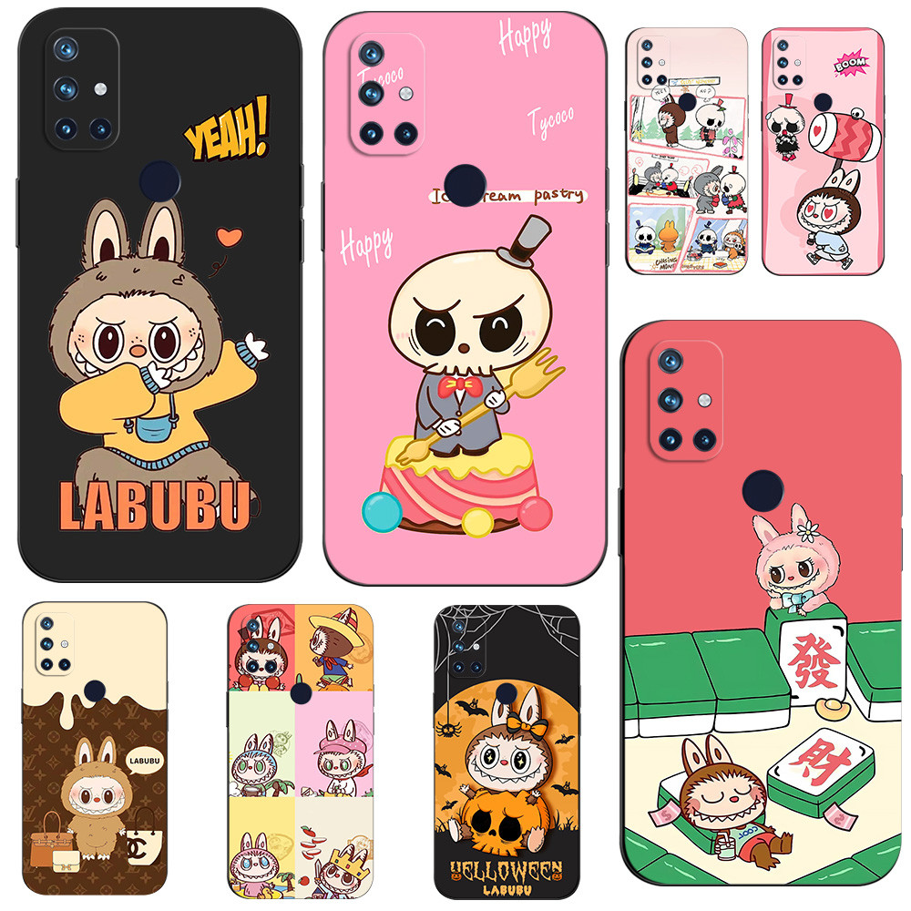 เคสค Oneplus Nord N10 5G Tpu Case เคสโทรศัพท์ Labubu The Monsters ลาบูบูเหล่าสัตว์ประหลาด Tycocoไทโคโค่ ฮาโลวีนแพนด้าสีชมพูสีดำสีเหลืองสีแดง สีน้ำตาล @1009