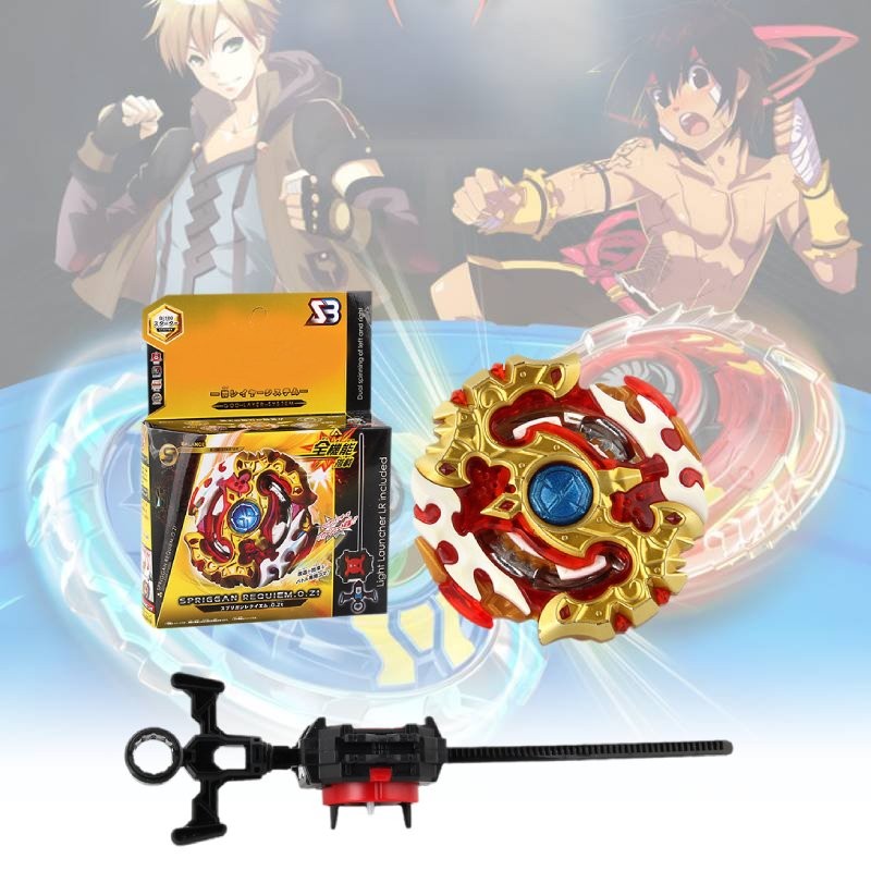 Beyblade Top Tier Burst B100 Starter Spriggan Requiem0zt พร้อม Lr สําหรับเด็ก Launcher