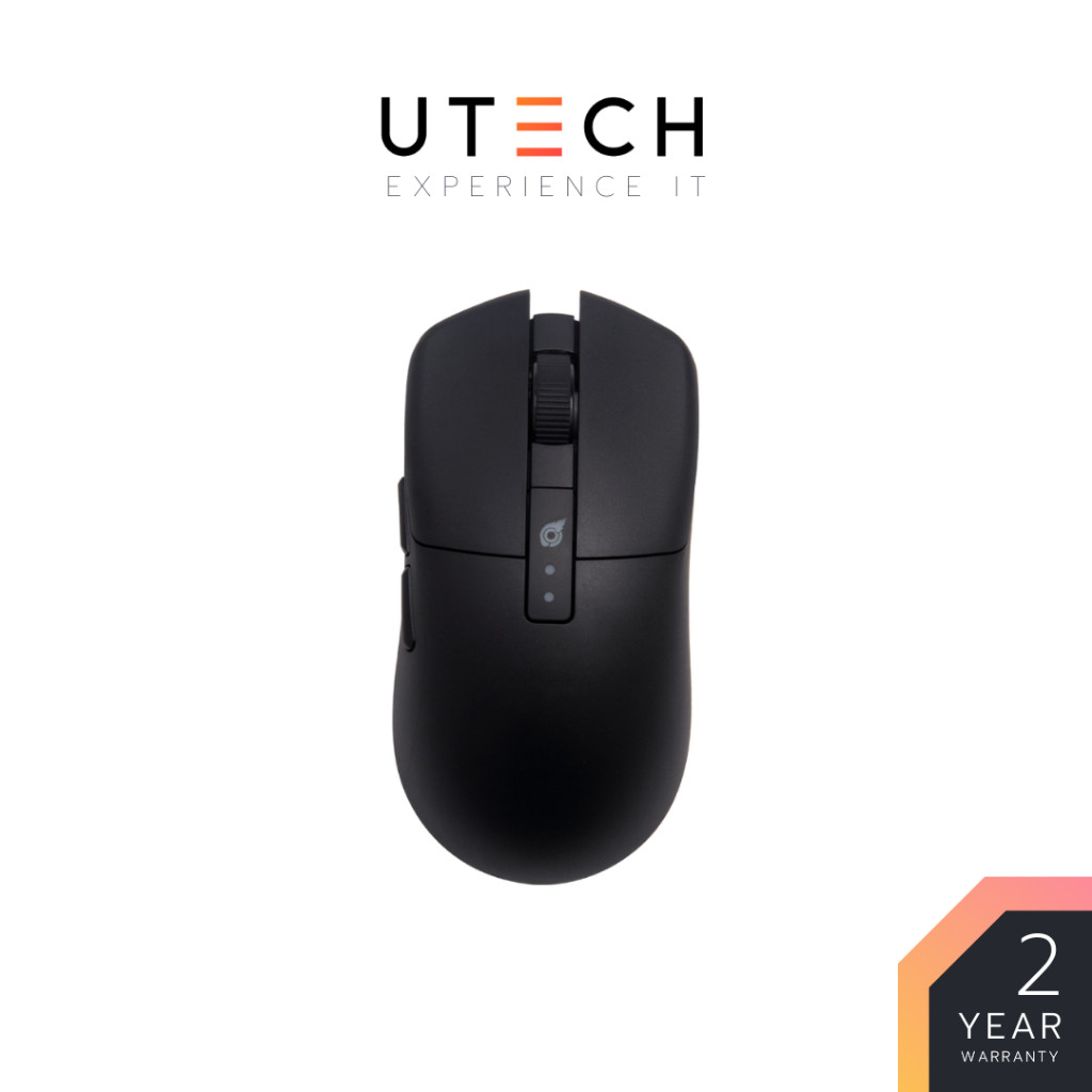 เมาส์ LOGA Garuda Mini : Wireless gaming mouse (2.4GHz, Bluetooth, Hot swappable switches) by UTECH