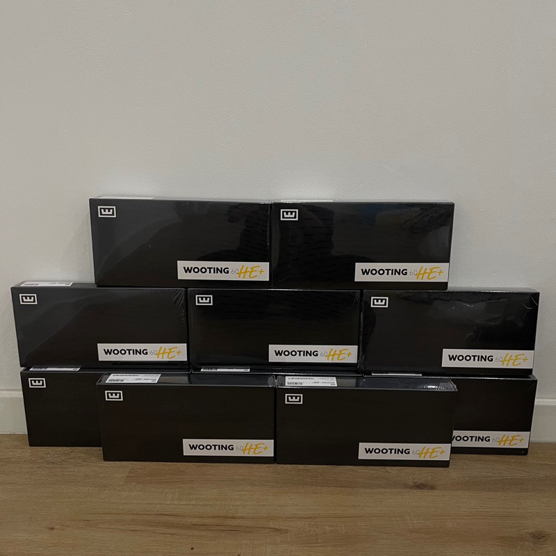 (พร้อมส่ง)️ ใช้โค้ดลดได้ Wooting 60He+ keyboard ใหม่ในซีล มือ1