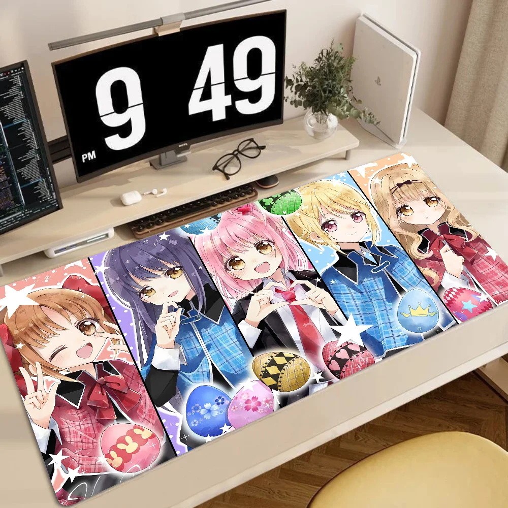 อะนิเมะ S Chara Mousepad แผ่นรองเมาส์อะนิเมะคอมพิวเตอร์ XXL คีย์บอร์ด Mousepad โต๊ะ PC Gamer แผ่นรองเมาส์สํานักงาน Gamer แผ่นรองเมาส์