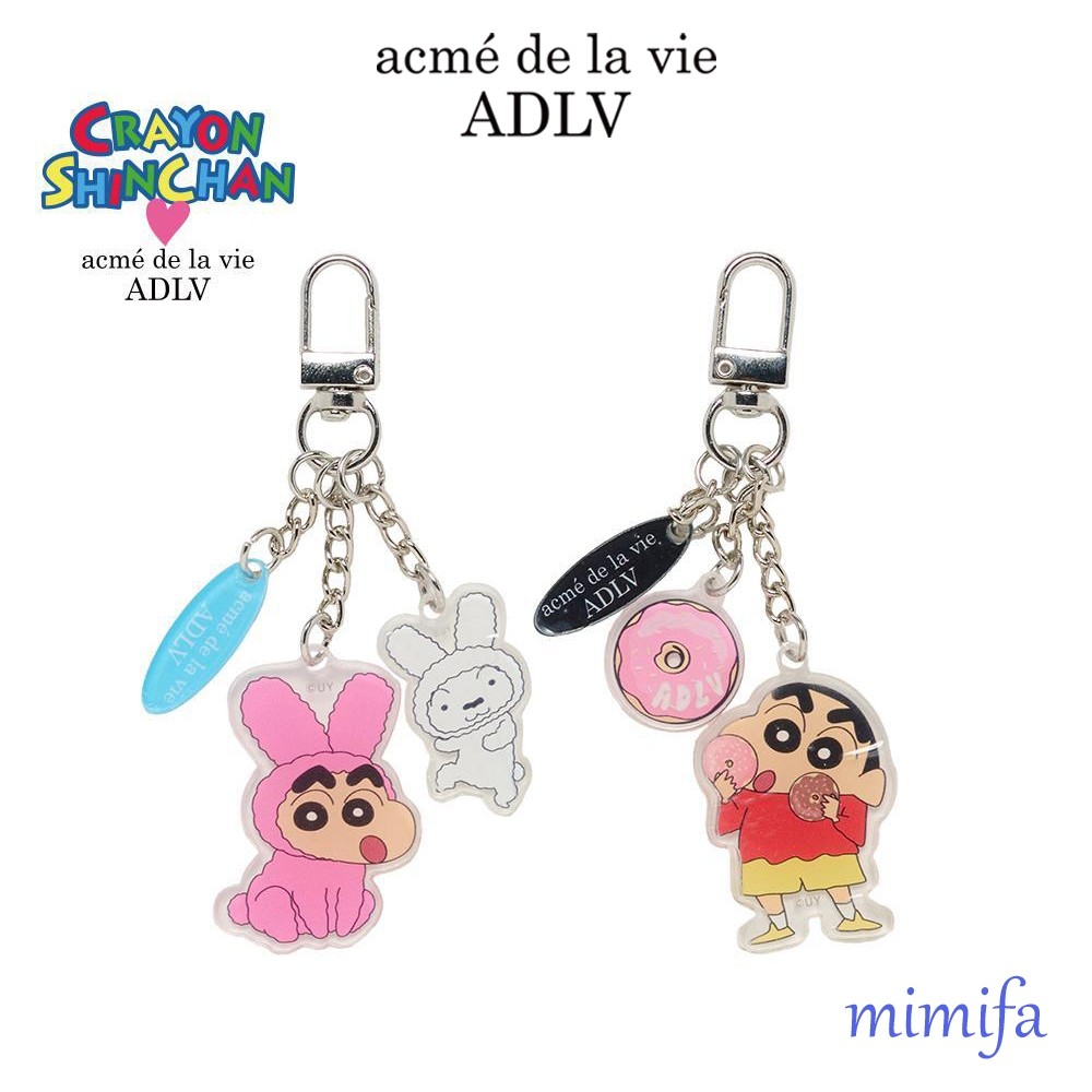 ♞,♘[acme De la vie ADLV] ADLV SHINCHAN ACRYLIC KEYRING XM