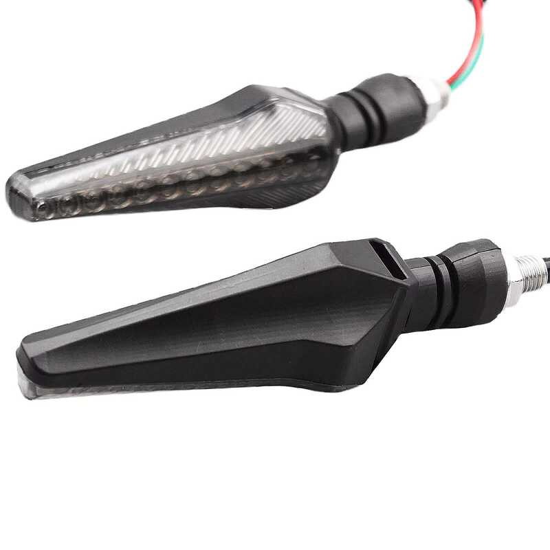 J สำหรับ Yamaha Ybr125 Ybr250 R1 R3 R6 Moto Retrofit ไฟ LED ด้านหน้าและด้านหลังไฟเลี้ยวน้ำ