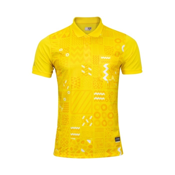 เสื้อโปโลชาย พิมพ์ลายAFCON EG6201 เนื้อผ้า:ชูการ์เคน + ไมโคร อีซี่ คูล