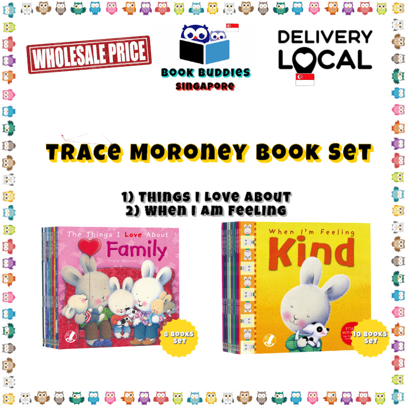 Trace Monorey Collection - Things I love About / When Im Feeling Book Set