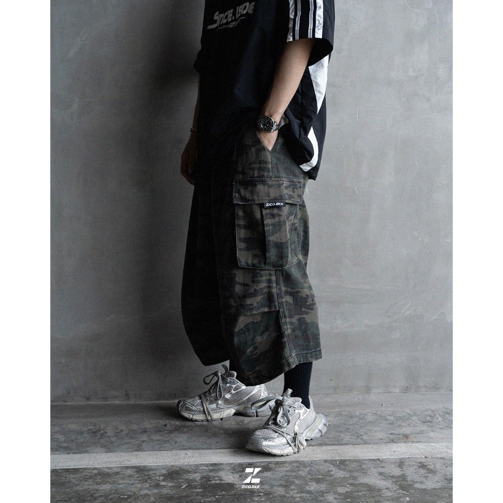 ZICO.BKK Workwear Camo Jorts