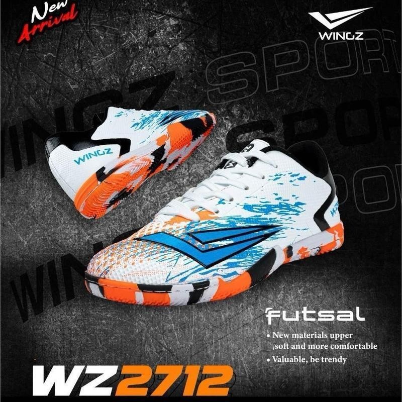 WINGZ 2712 ะช่วยในการยึดเกาะที่ยอดเยี่ยม รองรับแรงกระแทกได้ดี น้ำหนักเบา กีฬา Sport ออกกำลังกาย รองเ