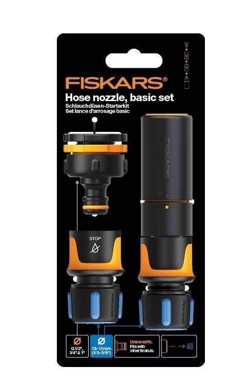 <GNC> FISKARS HOSE NOZZLE BASIC SET