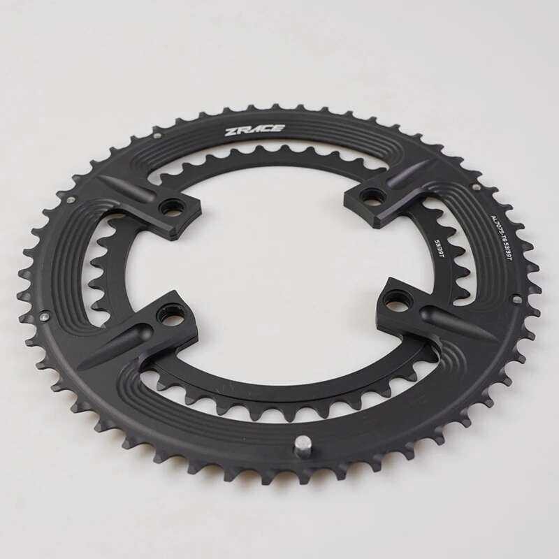 ▥ ZRACE 105 Fc-R7000 ULTEGRA Fc-R8000 / Dura-Ace Fc-R9100 ห่วงโซ่ถนนไม่สมมาตร, 50-34T 52-36T 53
