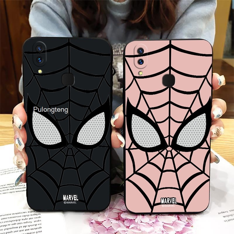 เคส VIVO Y91 Y93 Y93S Y95 Y97 Y9s Spider man เคสโทรศัพท์ป้องกันการตก