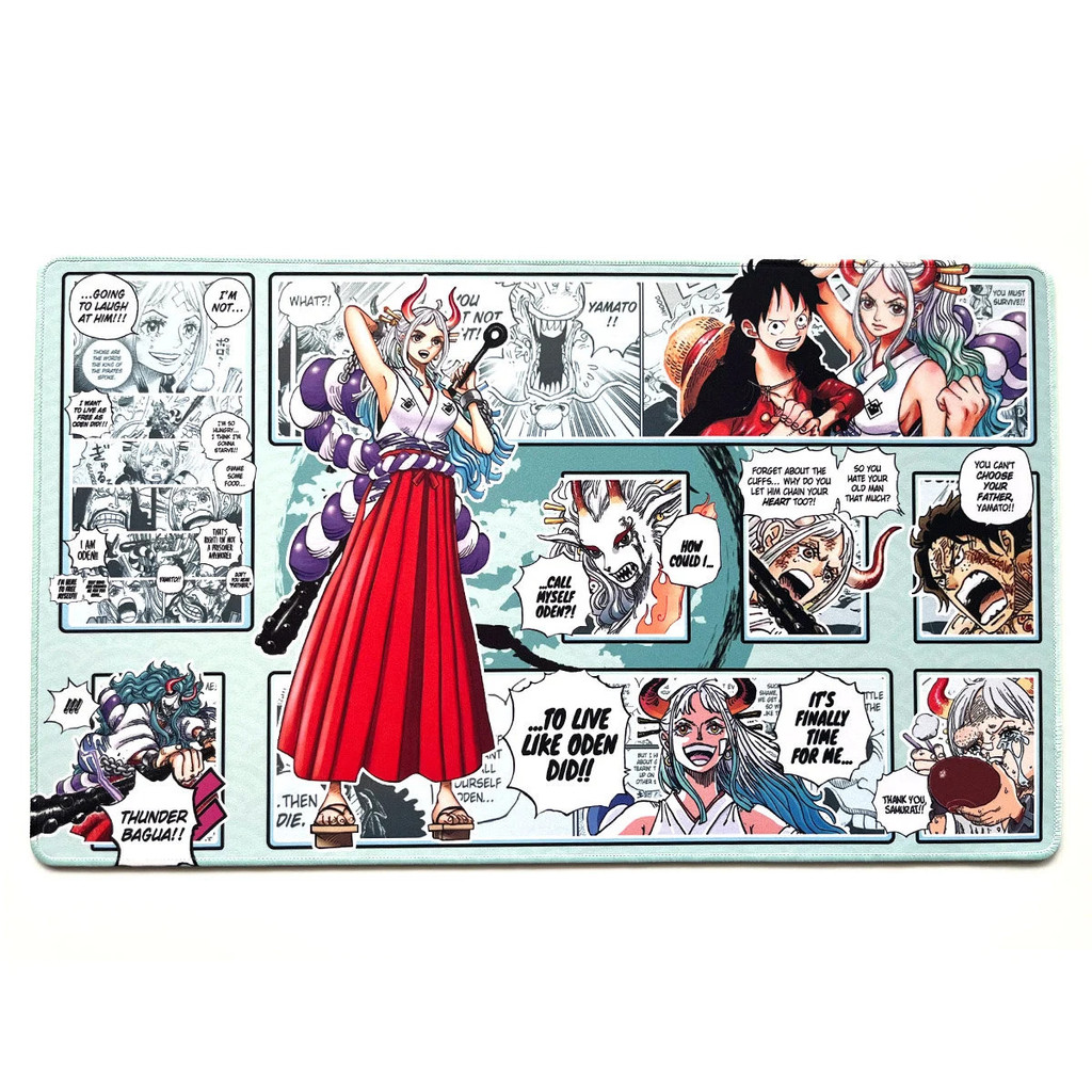 One Piece TCG Playmat Yamato - พร้อมโซน Playmat Kaido Onigashima