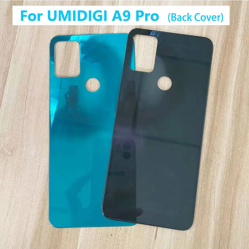 ในสต็อก KOSPPLHZ สําหรับ UMIDIGI A9 Pro โทรศัพท์มือถือกระจกด้านหลังแบตเตอรี่อะไหล่ซ่อม UMIDIGI A9 Pr