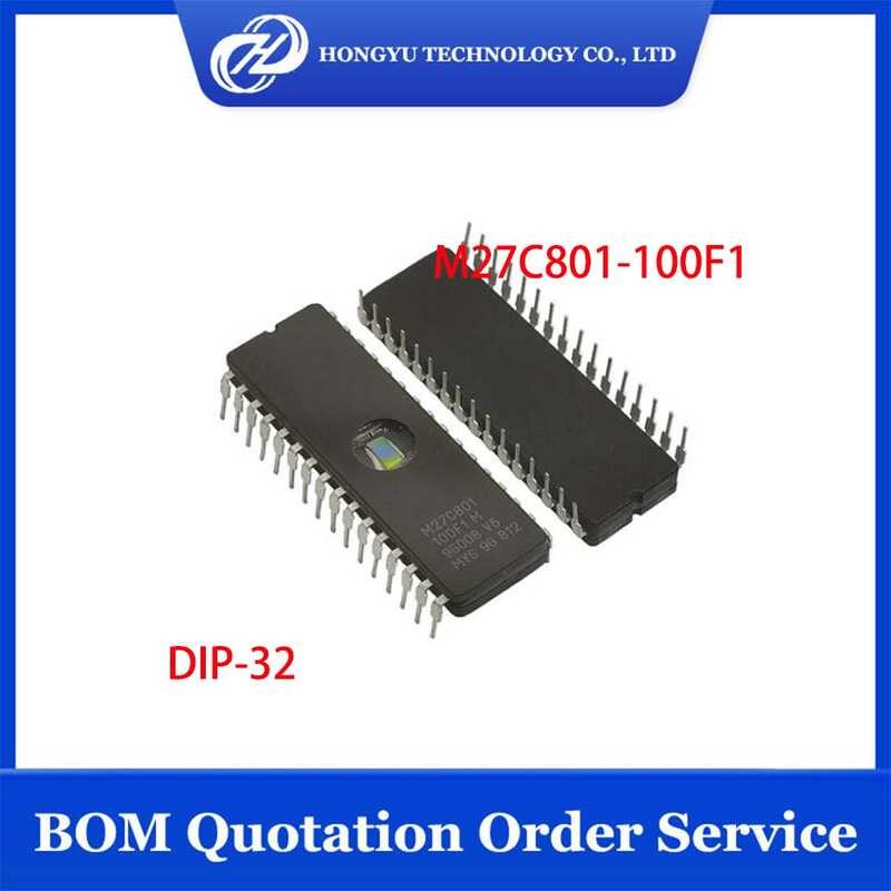 ❤ 1-10 ชิ้น / ล็อต M27c801-100 F6 M27c801-100F M27c801-100F1 27C801-100F1 IC EPROM 8Mb