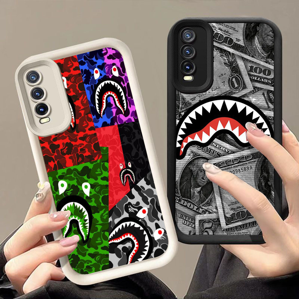 เคสสําหรับ VIVO Y400 Y20 Y19S Y20s Y12s Y11s Y20i V40 S1 Pro V50 Lite 5G Q-85 Bape