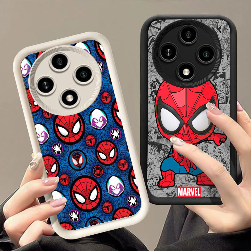 เคสสําหรับ Xiaomi Redmi 14C POCO C75 X3 หมายเหตุ 15 M8 9S A3 A3X 8 9 Pro Q-27 Spiderman