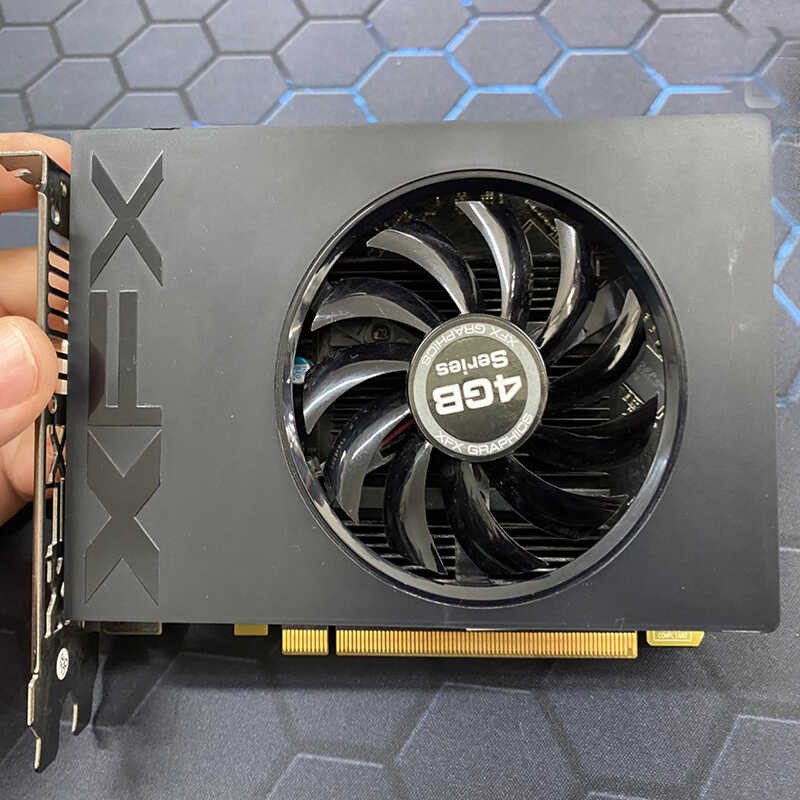 XFX Radeon 5 R7 240A การ์ดจอ 4GB GPU สำหรับ AMD Radeon R7 240 2GB GDDR3 128 บิตก