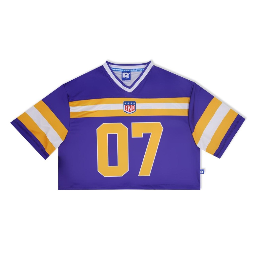 2024 (ชื่อและหมายเลขแบบกําหนดเองฟรี) Rzq Active / Darwinn 07 / Jersey Croptop / Oversize / Y2k / Nfl