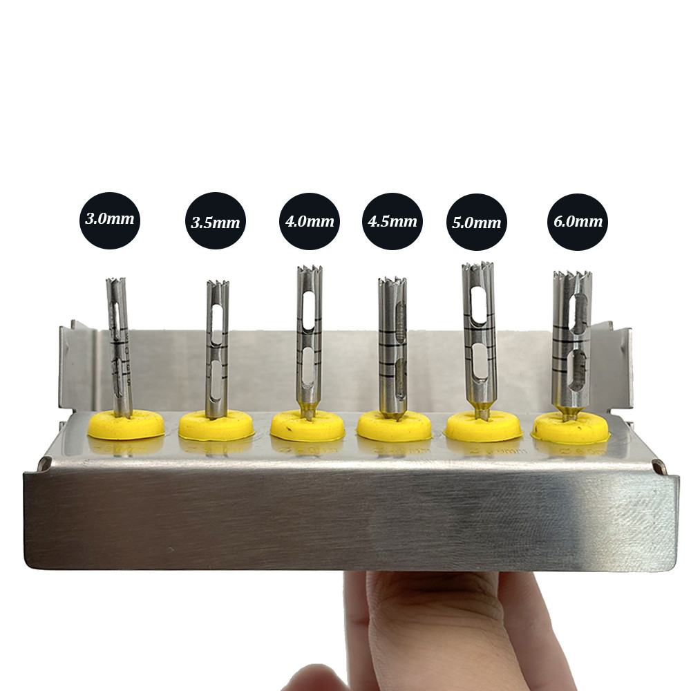 ทันตกรรม Implant เจาะชุดทันตกรรม Implant Bone Trephine Bur เจาะ Bur ฆ่าเชื้อผู้ถือเครื่องมือผ่าตัดเครื่องมือทันตกรรม ราคา ถูกที่สุด ดีลบีเคเค แกลเลอรีภาพที่ 6