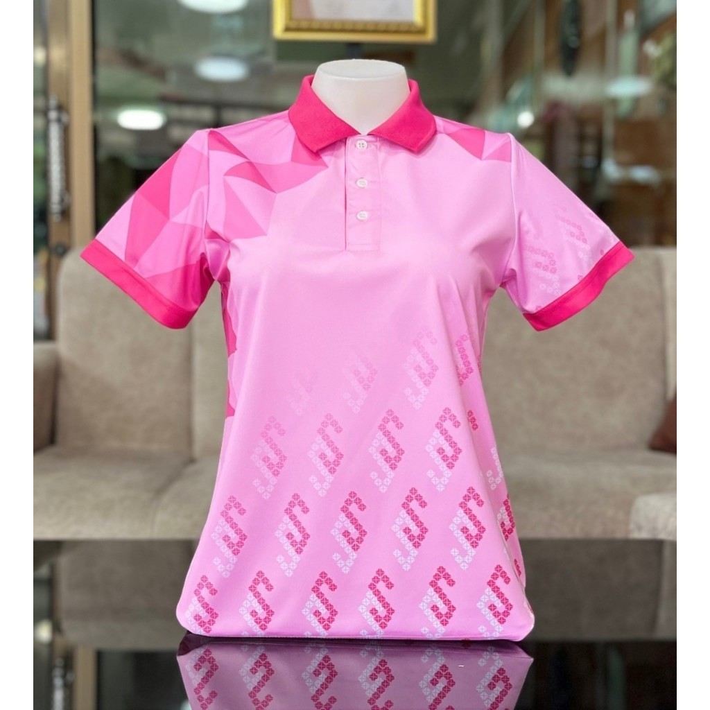 เสื้อโปโล “ลายขอ” ผ้าไมโครเกรด PREMIUM พร้อมส่ง POLO SHIRT