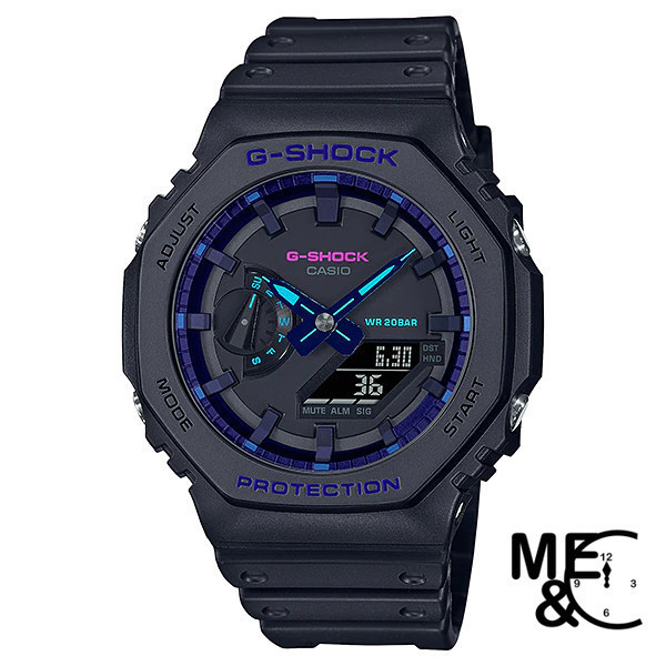 CASIO G-SHOCK GA-2100VB-1ADR ของแท้ ประกันศูนย์ CMG