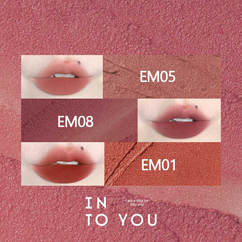 ▣ INTO YOU เคลย์ ลิป ชีค แมท กํามะหยี่ ไม่ติด มินิ ลิปกล