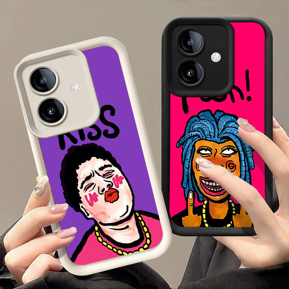 เคสสําหรับ OPPO Realme C35 C31 C75 A3 A79 A3X Pro A5X Narzo 50A Prime 5G Q-91 KiSS