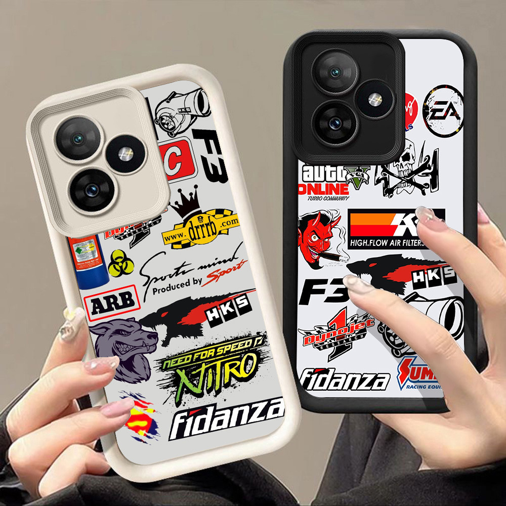 เคสสําหรับRealme 14 14T 14X Narzo C53 C63 C51 หมายเหตุ 50 GT 6 NEO6 SE C61 60 N53 N61 5G Q-102 Super