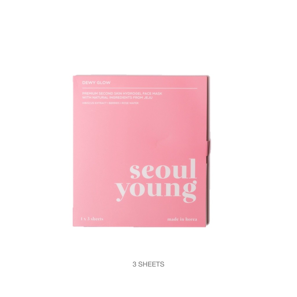 SEOULYOUNG - Dewy Glow Hydrogel Mask 90 g. (3 sheets)