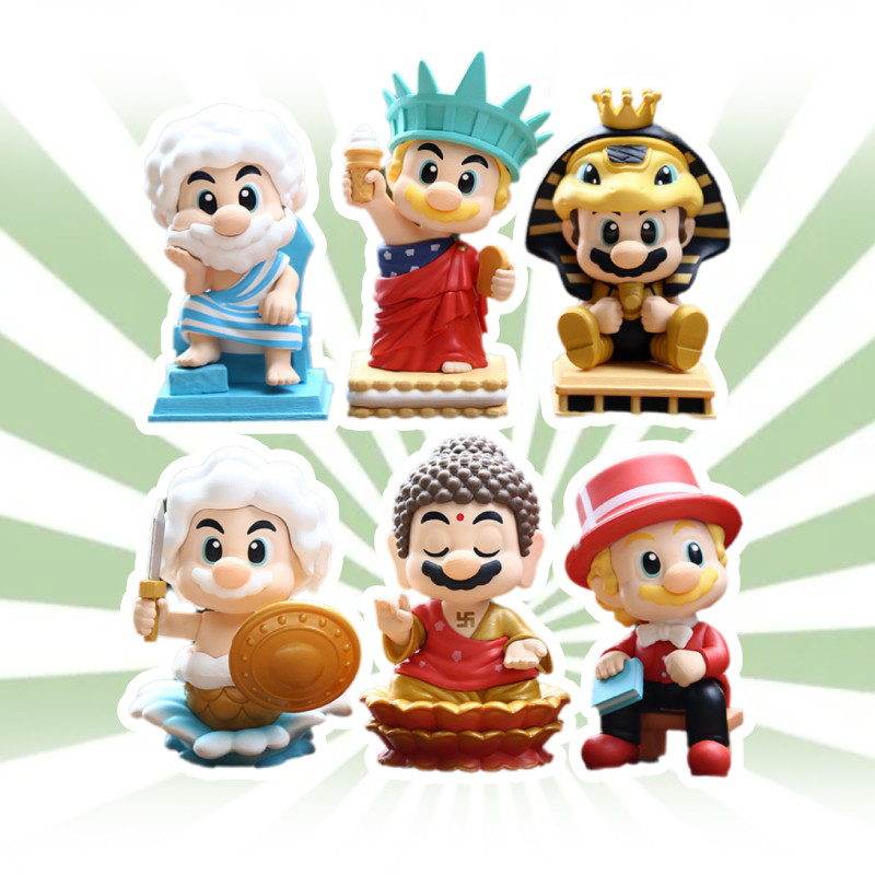 เวอร์ชันสนุก Q อะนิเมะเกมรูปขี้เล่นของเล่น Pvc สําหรับเดสก์ท็อป Nostalgic Decor ราคา ถูกที่สุด ดีลบีเคเค แกลเลอรีภาพที่ 7