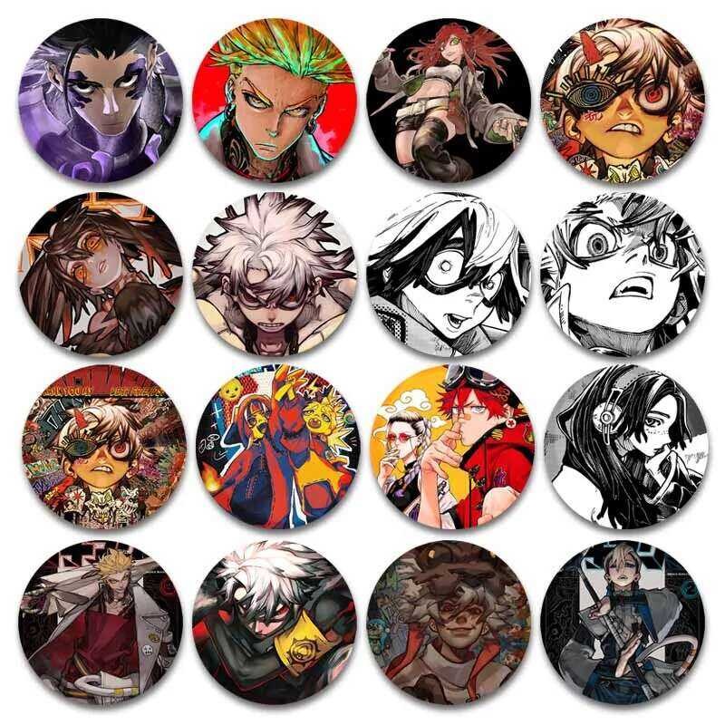 ญี่ปุ่นอะนิเมะมังงะ Gachiakuta เคลือบ Pins Rudo Surebrec การ์ตูน Badge กระเป๋าเป้สะพายหลังเสื้อผ้าปก