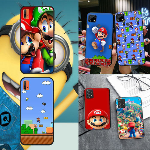 นุ่มสีดํา Xiaomi 10T CC9E Poco M6 4G M6 5G M6 Pro 5G M6 Pro 4G X7 PRO C75 M6 PLUS M7 PRO Mario2 เคสโ