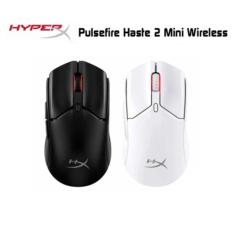 MOUSE (เมาส์) HyperX PULSEFIRE HASTE 2 MINI WIRELESS - BLACK (7D388AA)