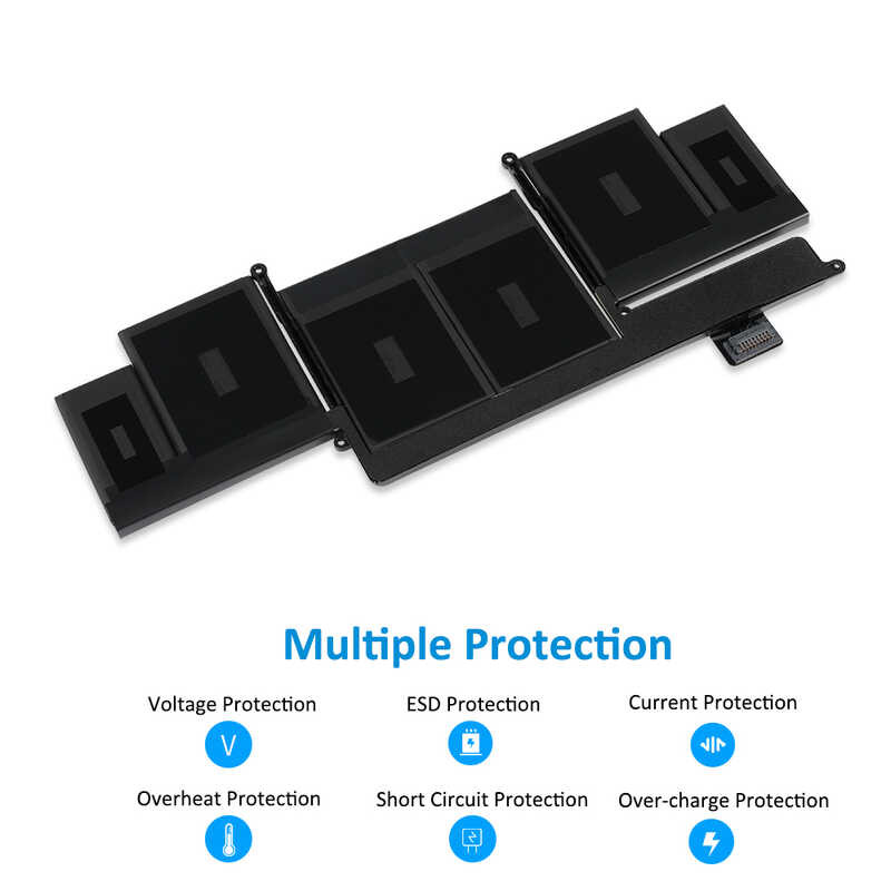 Δ Kingsener A1582 A1493 แบตเตอรี่แล็ปท็อปสำหรับ Apple Book Pro 13 นิ้