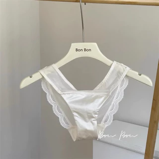 กางเกงชั้นใน ผ้าซาติน แบบบาง ขนาดเล็ก มีโครง เสื้อใน ชุด