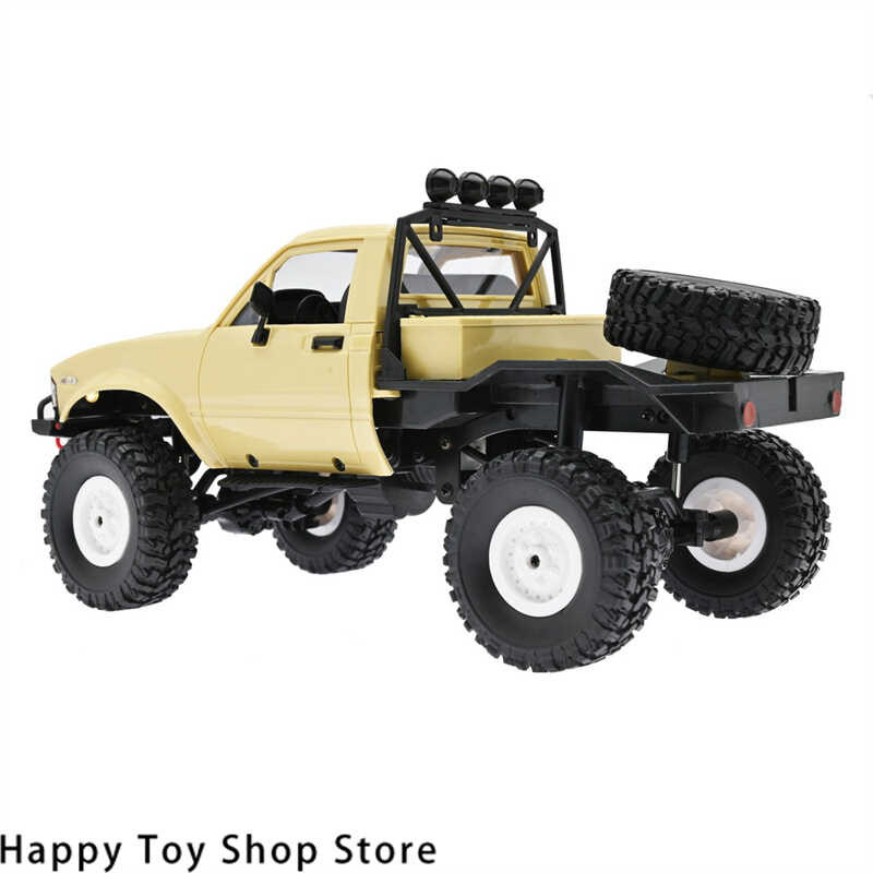 ◆ Δ Wpl C14 Rc Pick 4W 2.4G 1:16 รถปีนเขาความเร็วสูง Offroad รถบรรทุ