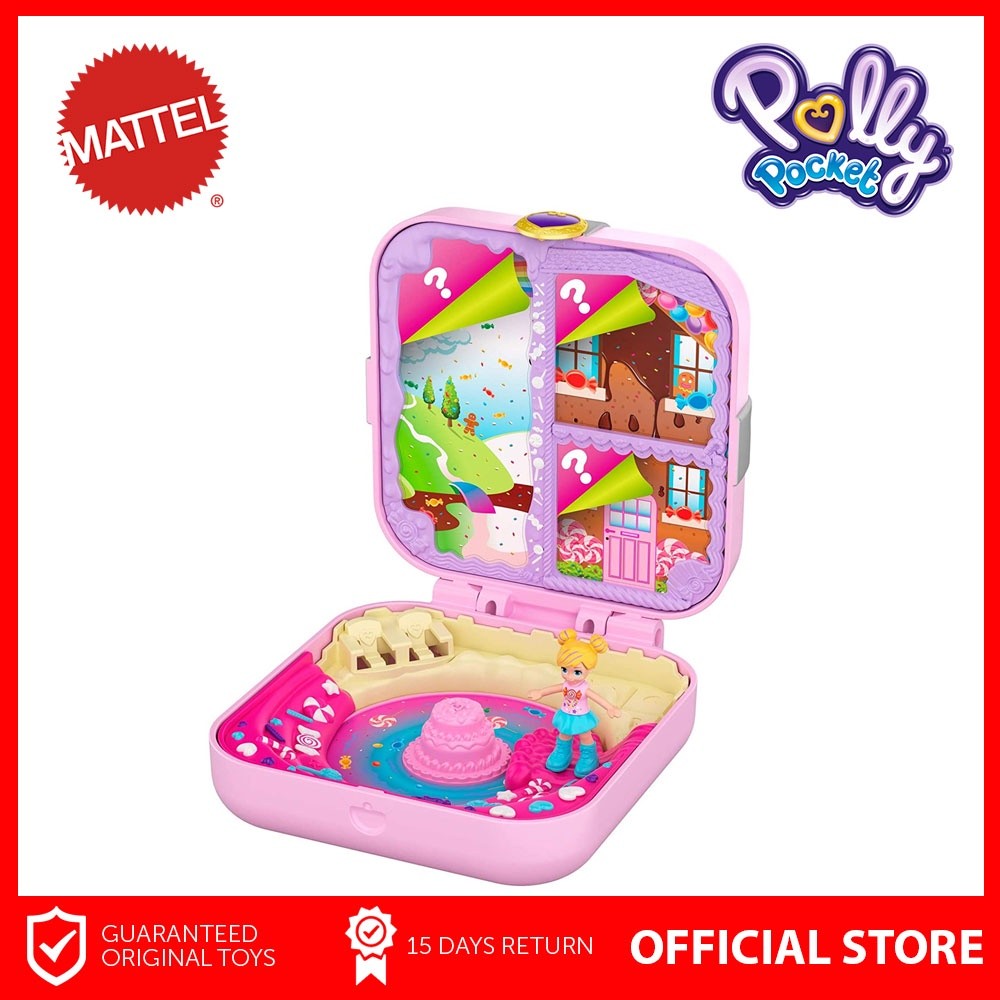 ในสต็อก Polly Pocket Hidden Hideideouts - Candy Adventure