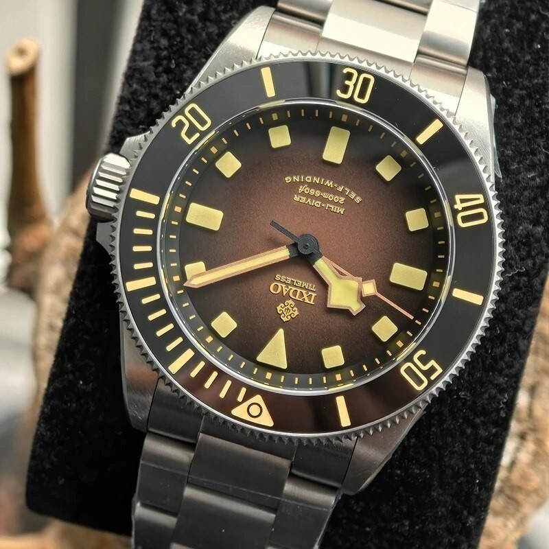 Ix&dao IPOSE นาฬิกาข้อมือไทเทเนียม PT5000 เรืองแสง กันน้ํา 20 บาร์ สําหรับผู้ชาย