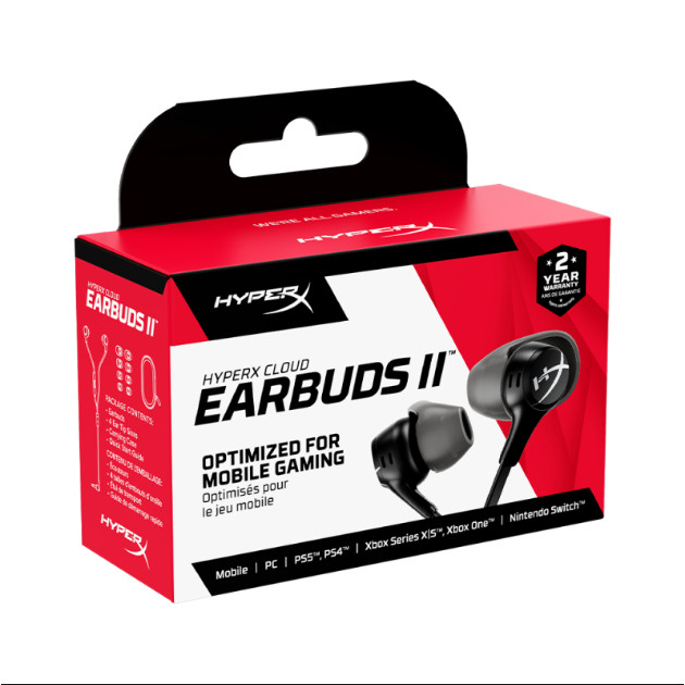 หูฟัง HyperX Cloud Earbuds II