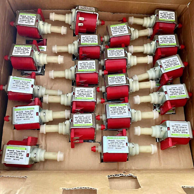 Imported New Genuine Italian ULKA Electromagnetic Ep5 230 Volt 48 Watt Ep4 Coffee Hine Water Pump
