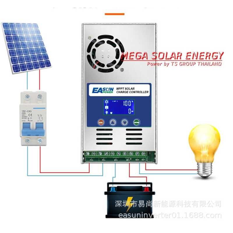 ❤ Solar Changer Mppt-60A ยี่ห้อ EA SUNPOWER รุ่น Icharger 6048 ชาร์จได้ 60A
