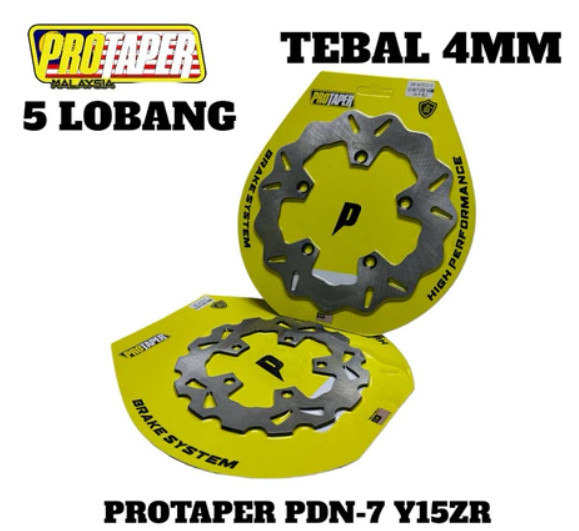 PROTAPER RACING แผ่นดิสก์เบรกด้านหลัง PDN-7 PDN7 [ 5HOLE ] ด้านหน้าและด้านหลัง Y15ZR Y15 Y16ZR Y16 [