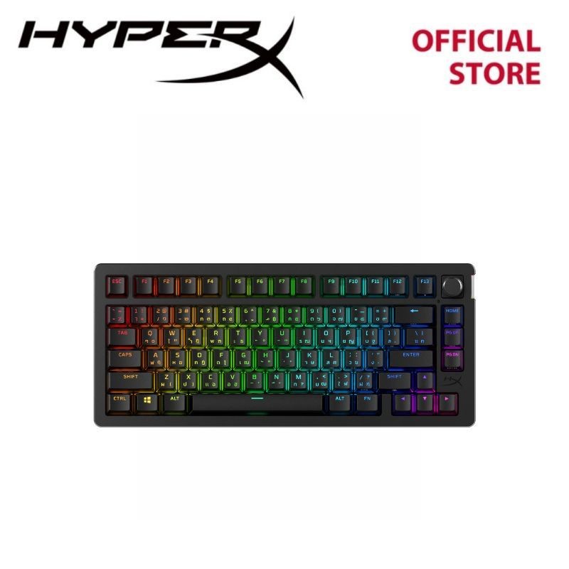 [TH Layout] HyperX Alloy Rise 75 Wireless Gaming Keyboard - คีย์บอร์ดเกมมิ่ง (91Y91AA#AKL)