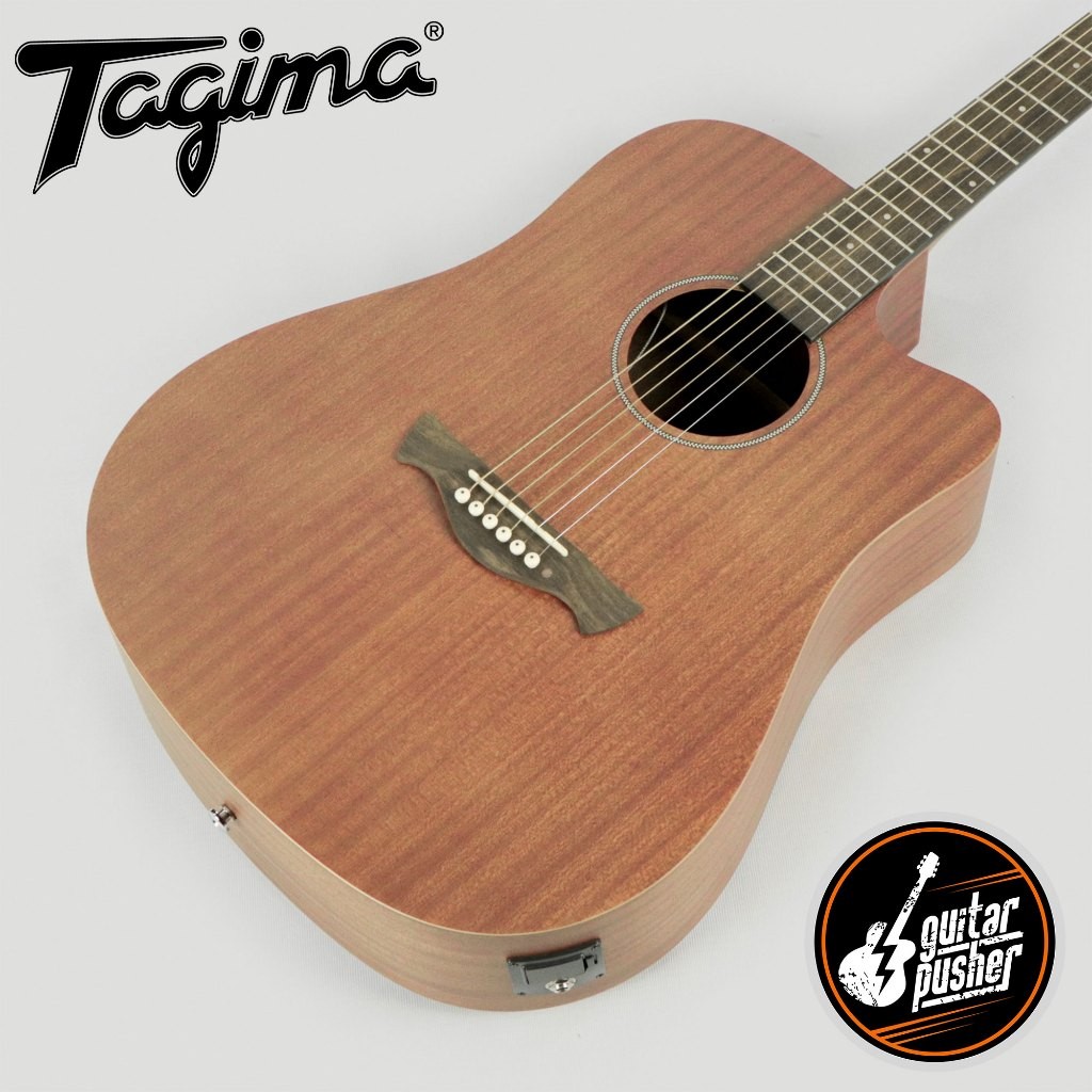 ในสต็อก Tagima Kansas Mahogany Acoustic-กีตาร์ไฟฟ้า