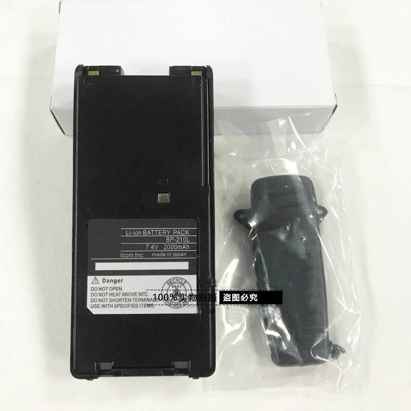 Δ แบตเตอรี่ใหม่ 7.4V 2000Mah Bp-210N Bp-210L สำหรับวิทยุ ICOM Ic-F11 F1